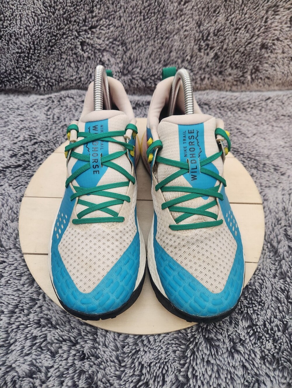 Nike Zoom Wildhorse 5 Blue Fury Running Shoes Women's Size 8 - Picture 3 of 9